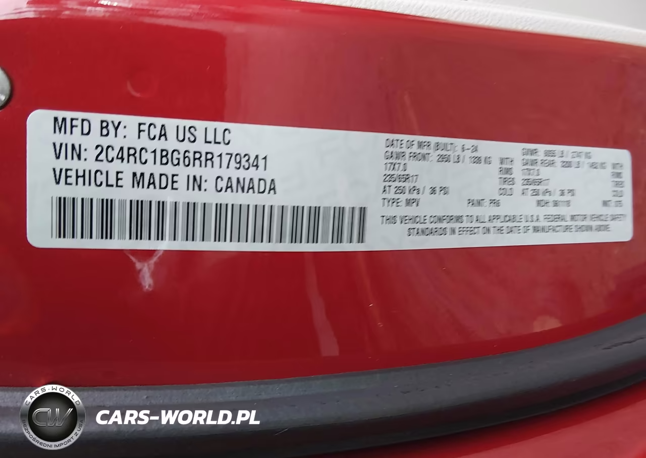 2024 Chrysler Pacifica Touring L VIN:2C4RC1BG6RR179341 - 9