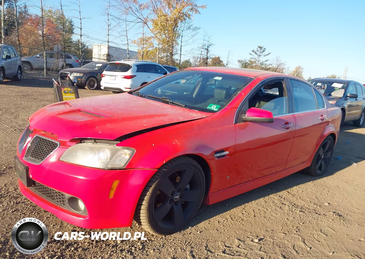 2008 Pontiac G8 Gt VIN:6G2EC57YX8L135476 - 2
