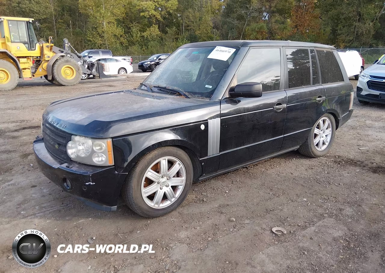 2008 Land Rover Range Rover Hse VIN:SALME15478A283631 - 2