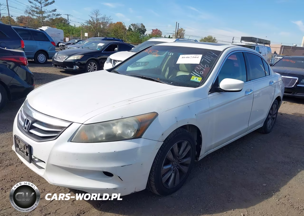 2012 Honda Accord 3.5 Ex-L VIN:1HGCP3F86CA033169 - 2
