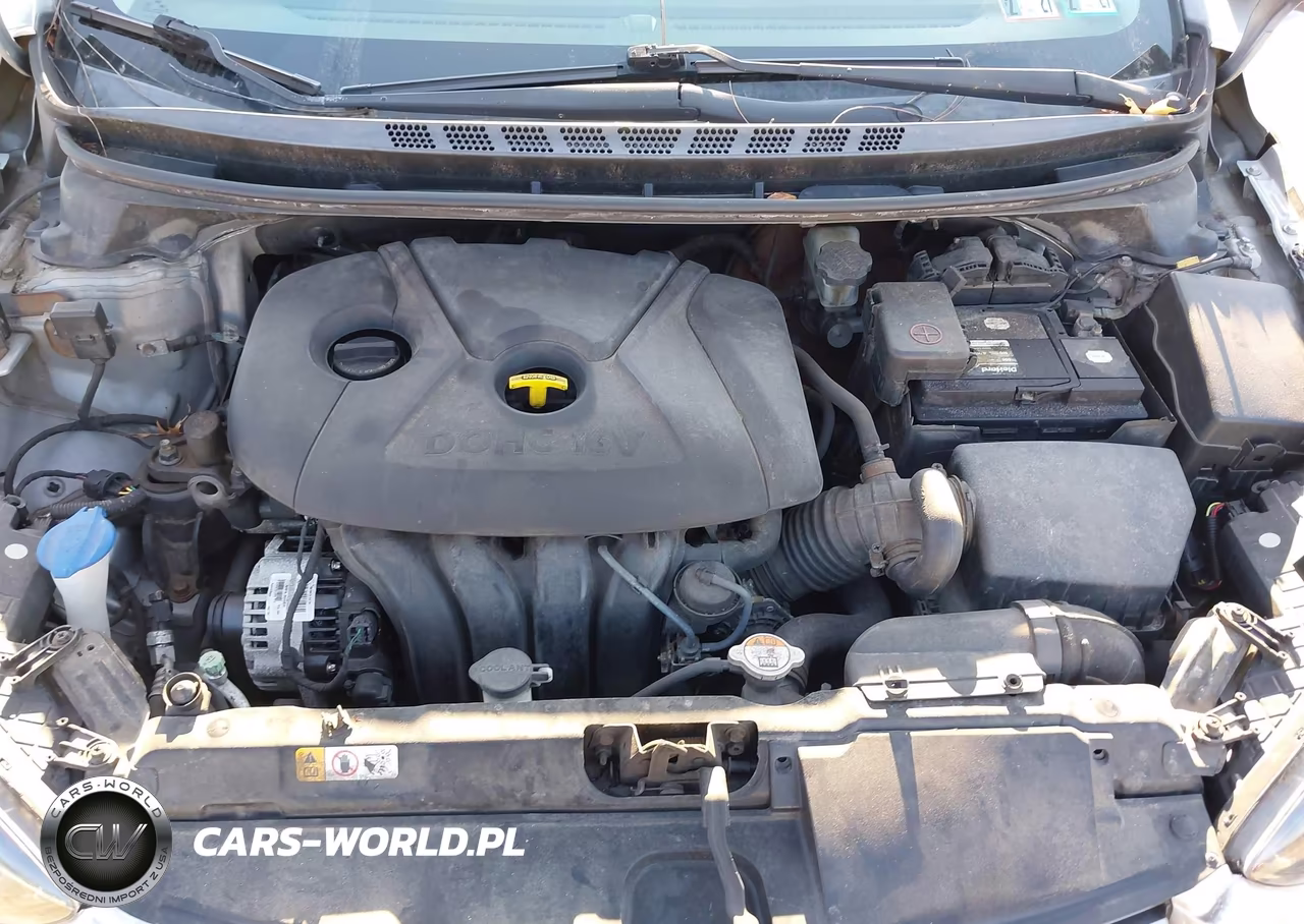 2014 Hyundai Elantra Se VIN:5NPDH4AE5EH498184 - 10