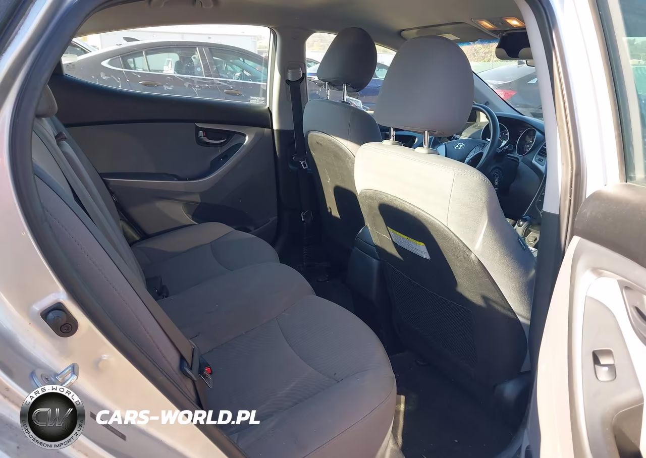 2014 Hyundai Elantra Se VIN:5NPDH4AE5EH498184 - 8