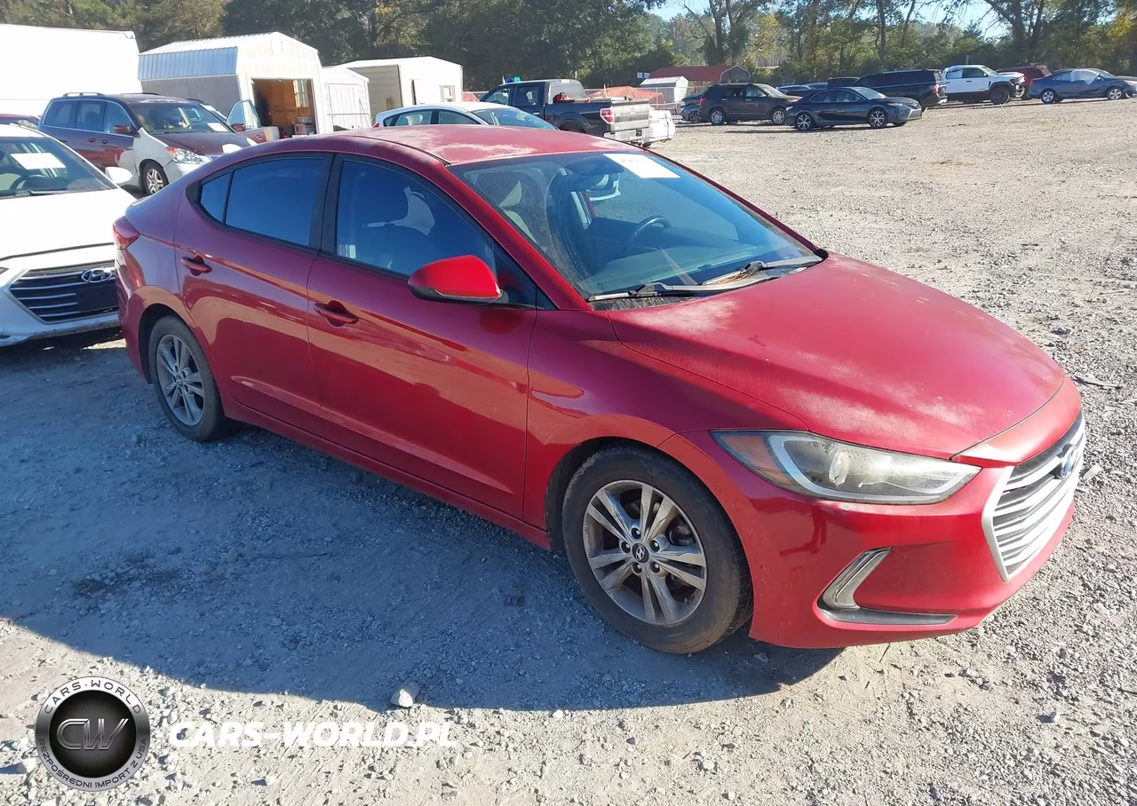 2017 Hyundai Elantra Se VIN:5NPD84LF5HH054328 - 1