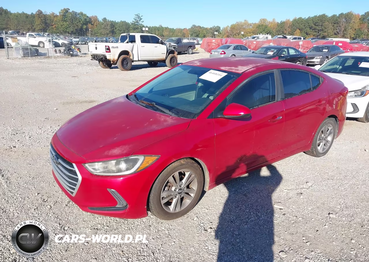 2017 Hyundai Elantra Se VIN:5NPD84LF5HH054328 - 2