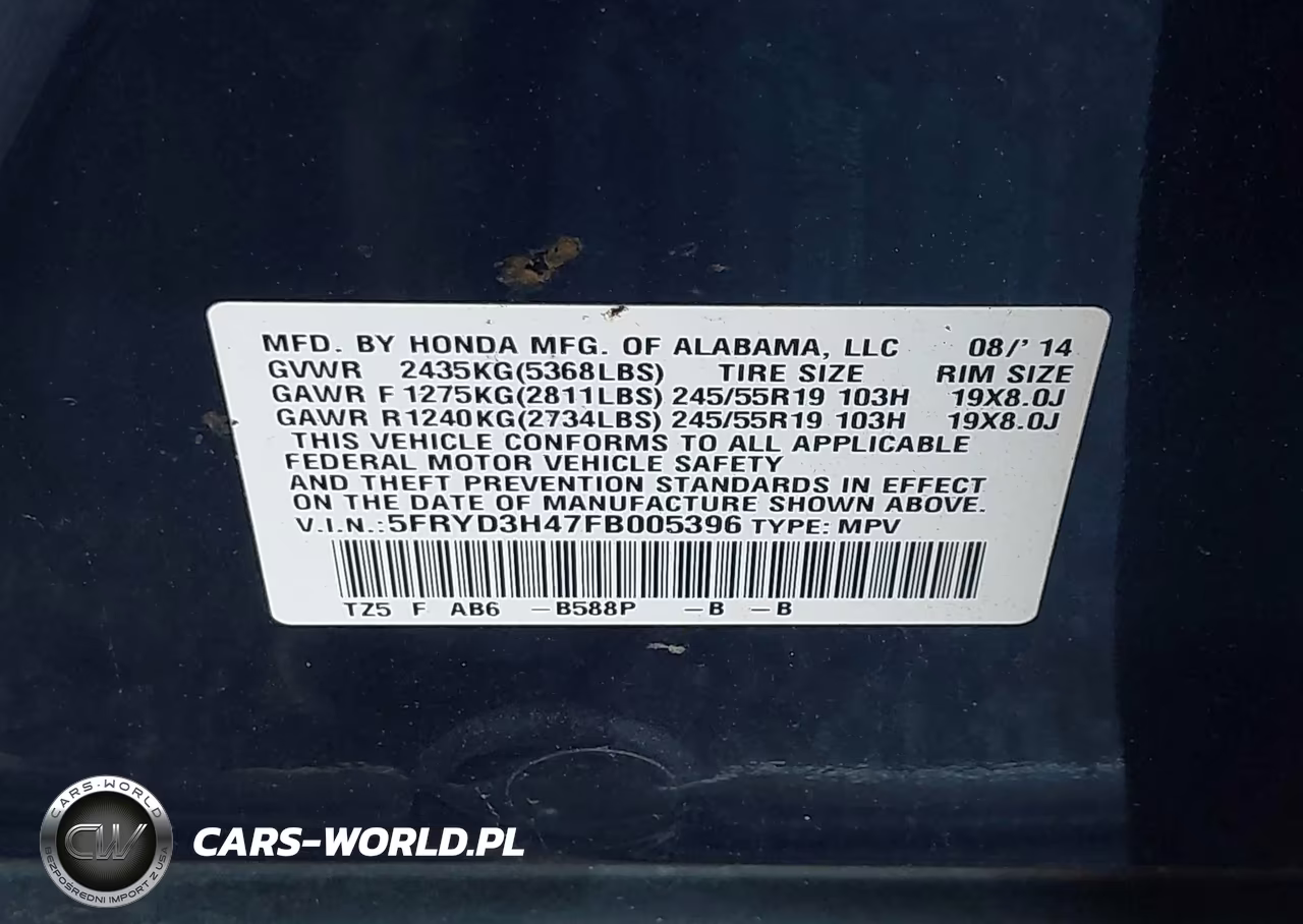 2015 Acura Mdx Technology Package VIN:5FRYD3H47FB005396 - 9