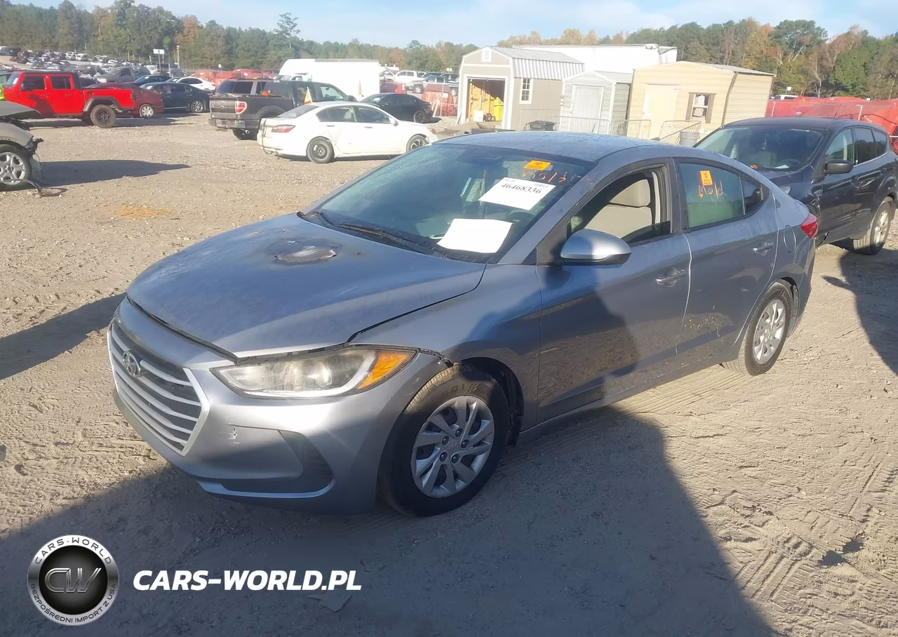 2017 Hyundai Elantra Se VIN:5NPD74LF2HH081781 - 2