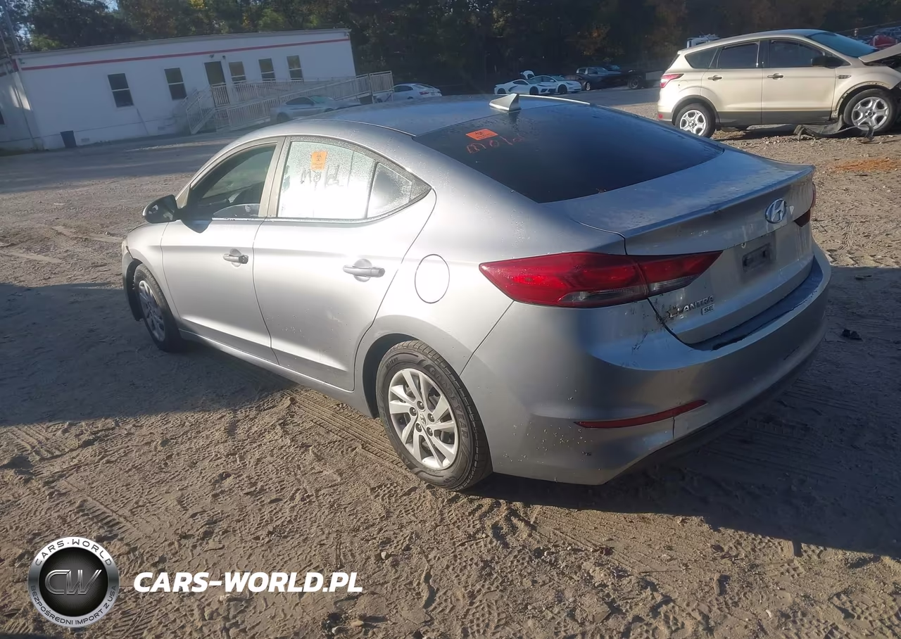 2017 Hyundai Elantra Se VIN:5NPD74LF2HH081781 - 3
