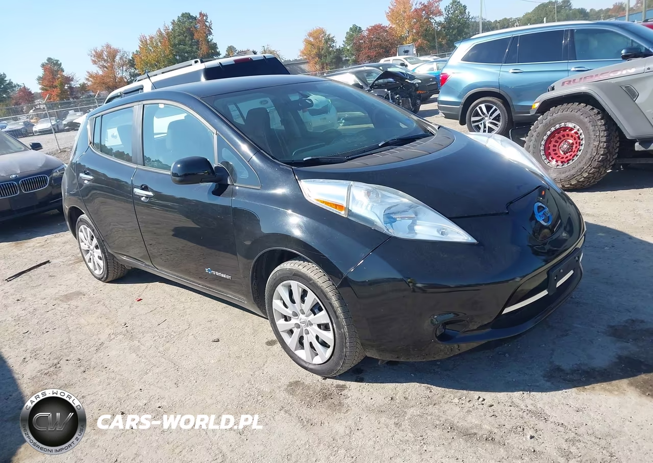 2013 Nissan Leaf S VIN:1N4AZ0CPXDC425996 - 1