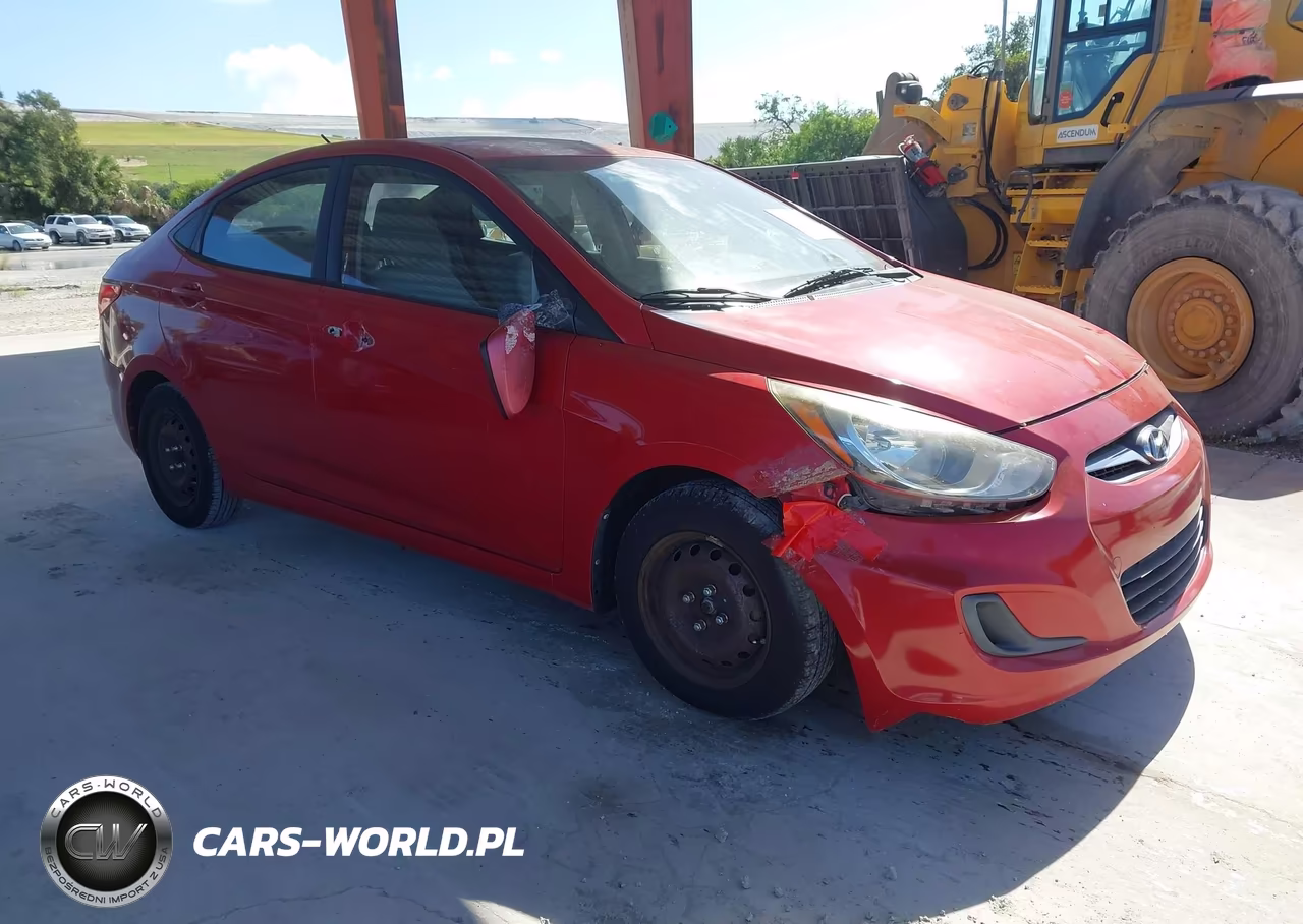 2013 Hyundai Accent Gls VIN:KMHCT4AE7DU310646 - 1