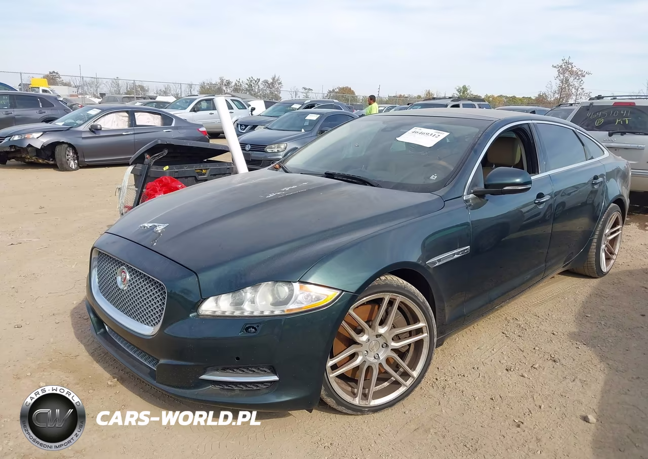 2014 Jaguar Xj Xjl Supercharged VIN:SAJWA2GT1EMV60663 - 2