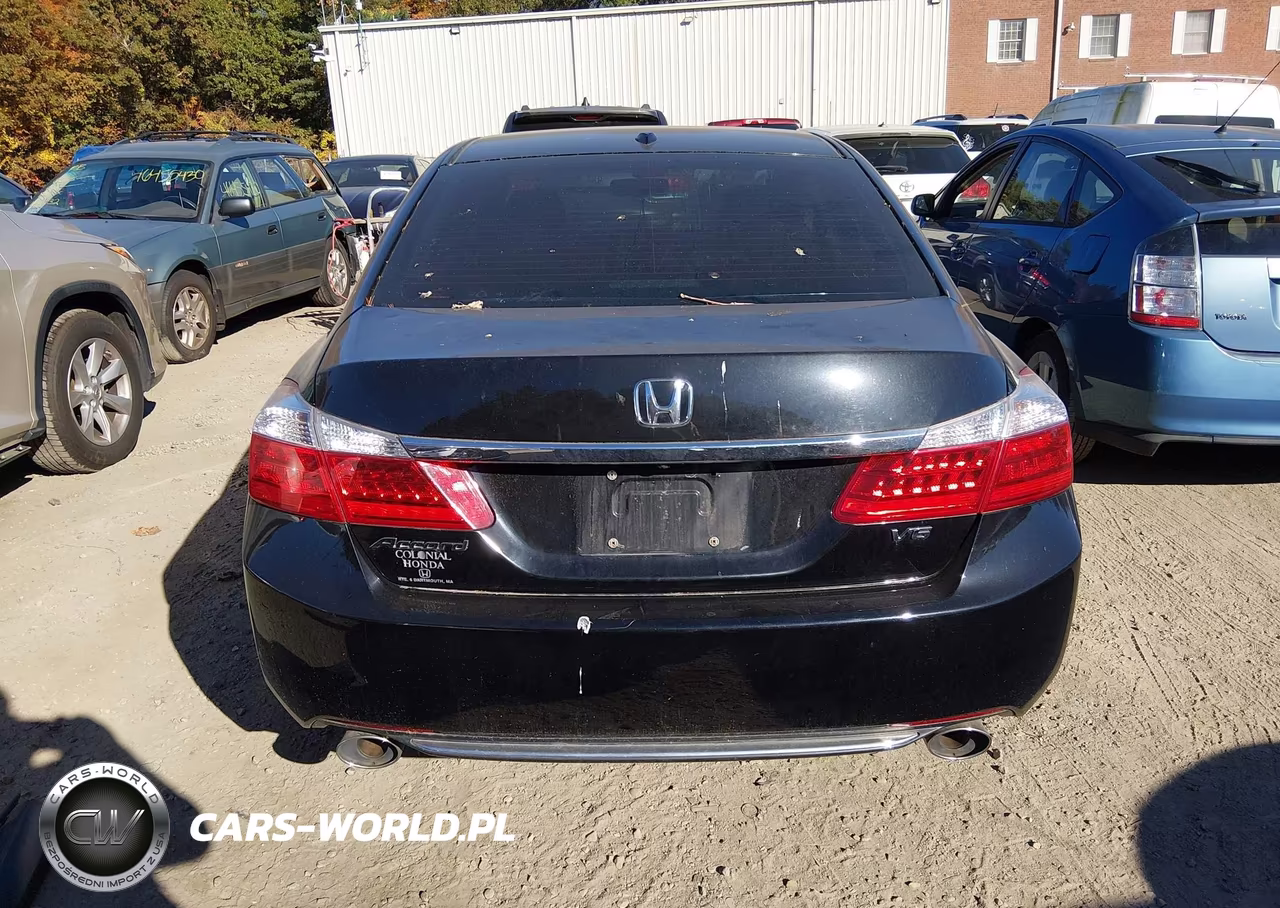 2014 Honda Accord Ex-L V-6 VIN:1HGCR3F86EA041267 - 16