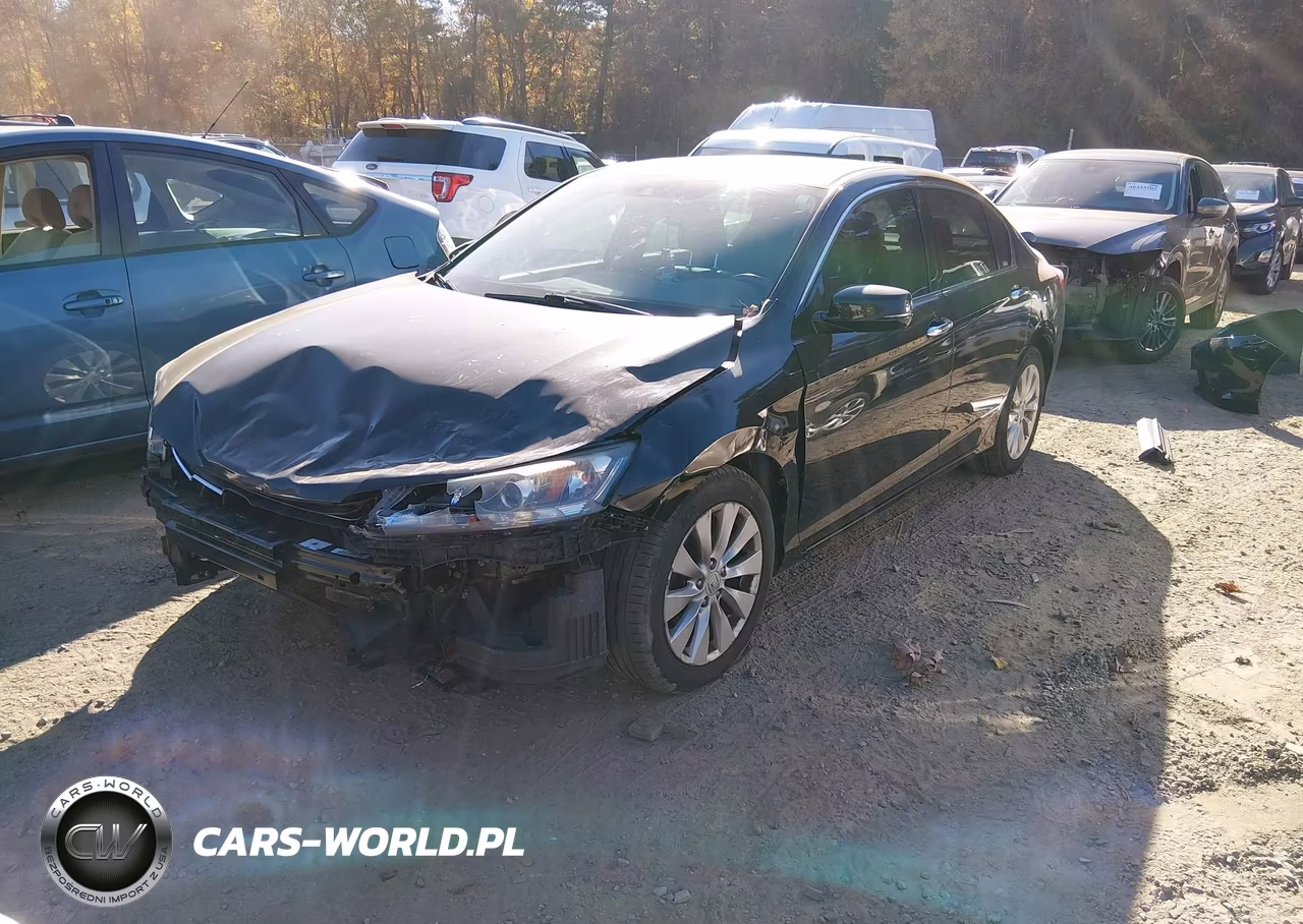 2014 Honda Accord Ex-L V-6 VIN:1HGCR3F86EA041267 - 2