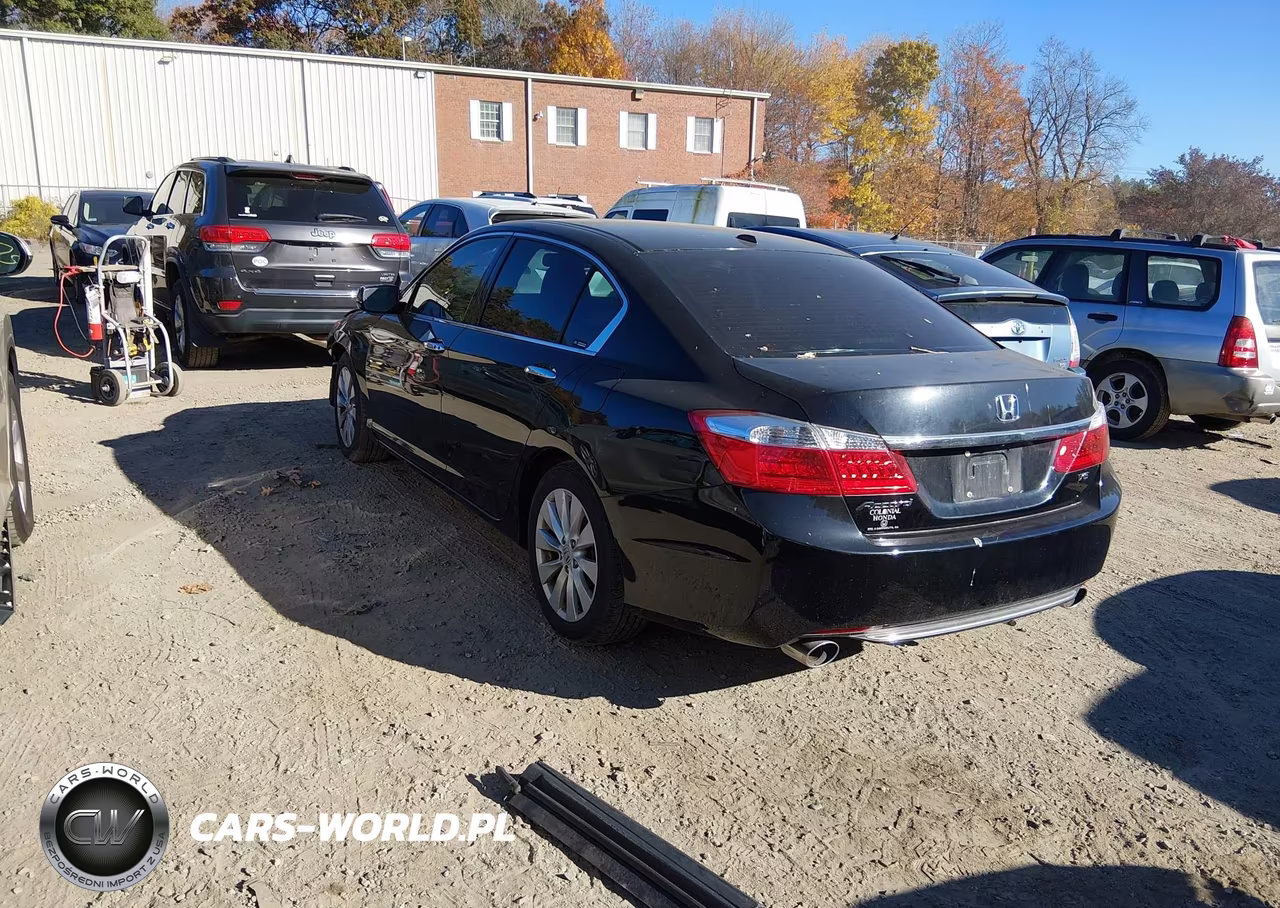 2014 Honda Accord Ex-L V-6 VIN:1HGCR3F86EA041267 - 3