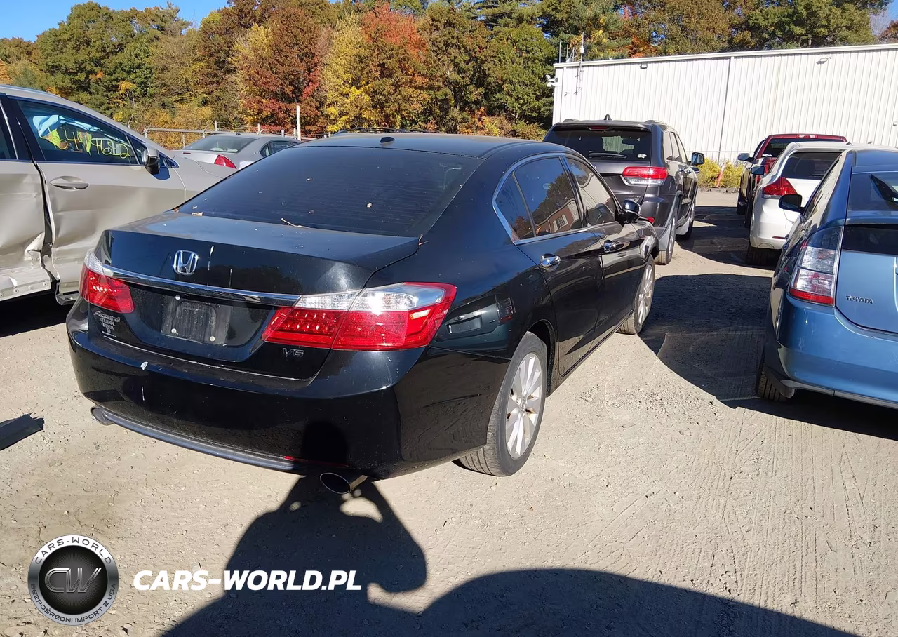 2014 Honda Accord Ex-L V-6 VIN:1HGCR3F86EA041267 - 4