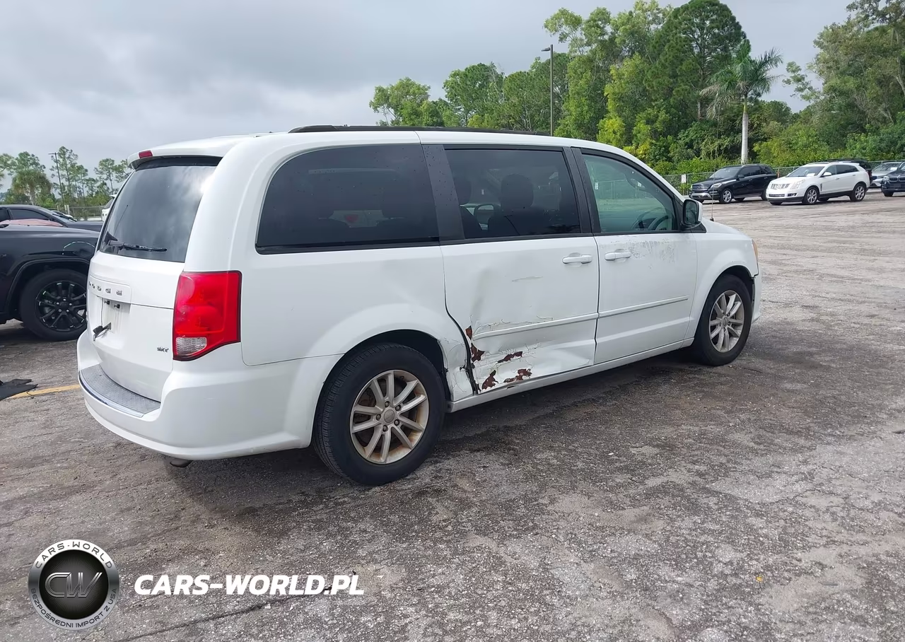 2014 Dodge Grand Caravan Sxt VIN:2C4RDGCG1ER478499 - 4