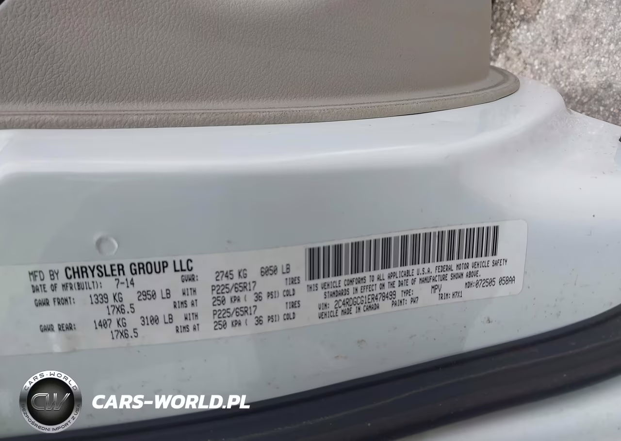 2014 Dodge Grand Caravan Sxt VIN:2C4RDGCG1ER478499 - 9