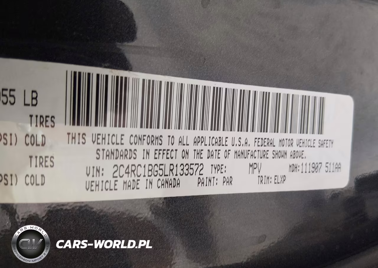 2020 Chrysler Pacifica Touring L VIN:2C4RC1BG5LR133572 - 9