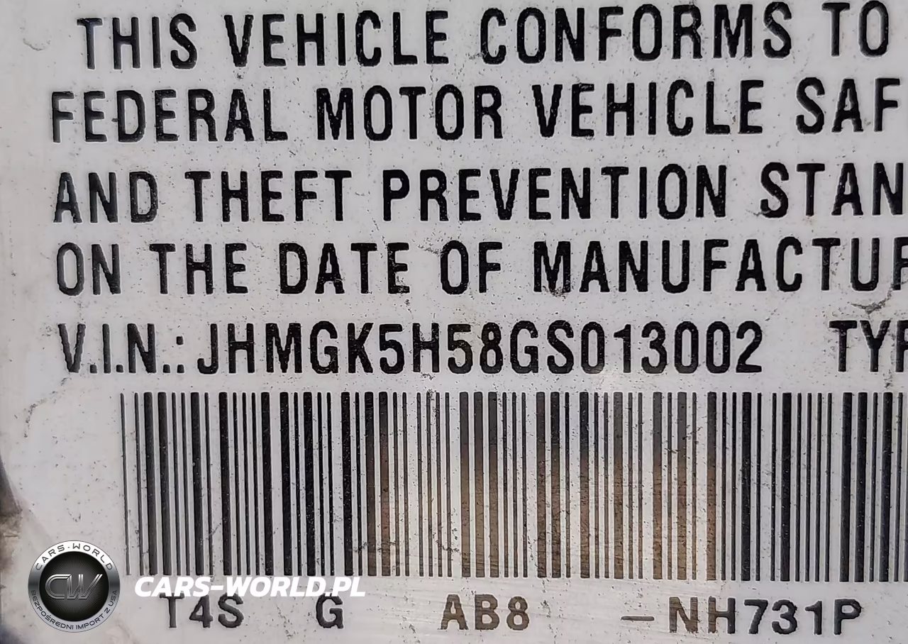 2016 Honda Fit Lx VIN:JHMGK5H58GS013002 - 9