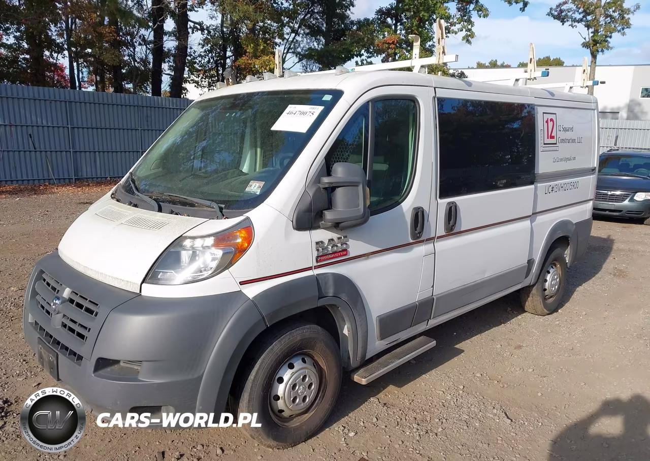 2015 Ram Promaster 1500 Low Roof VIN:3C6TRVAG1FE505497 - 2