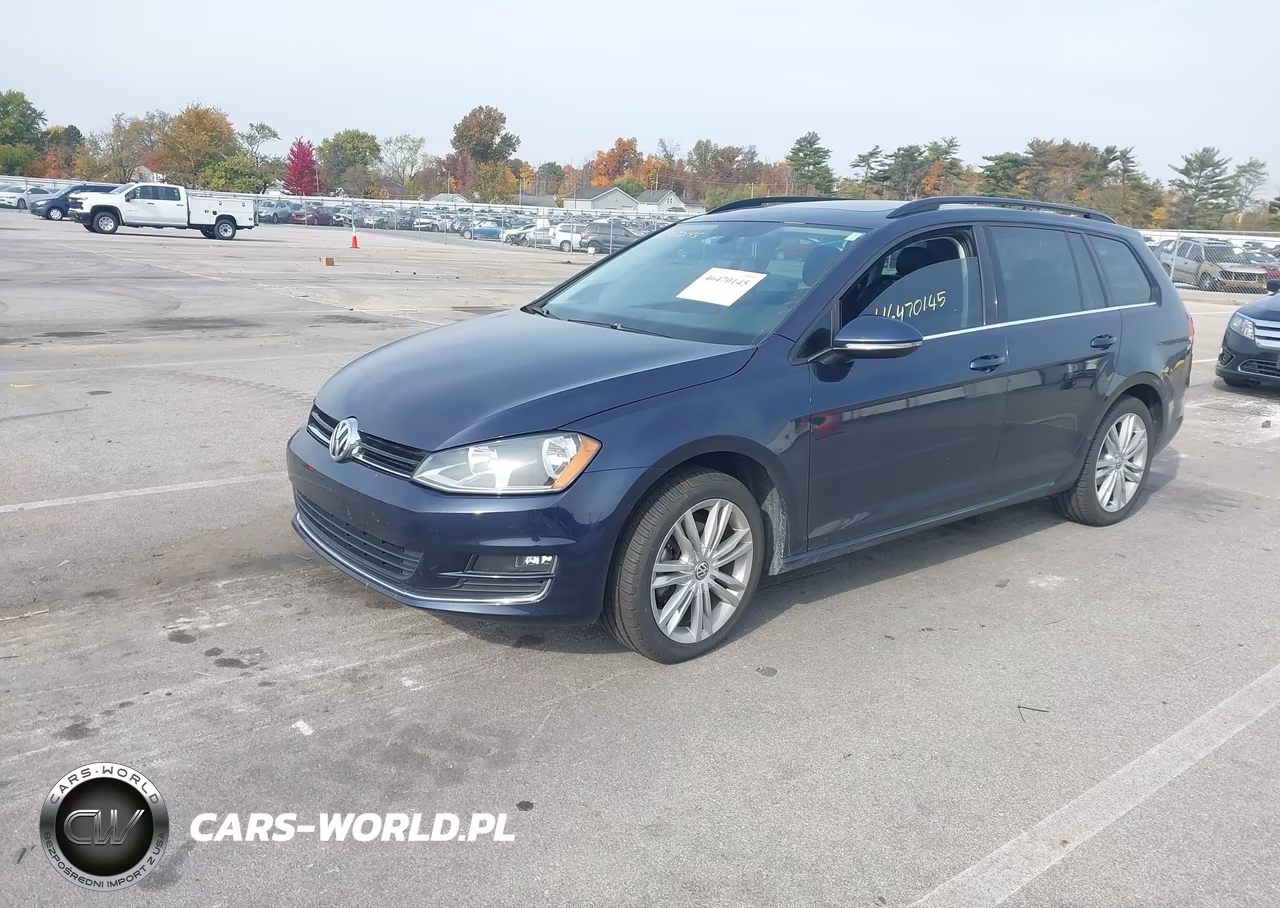 2015 Volkswagen Golf Sportwagen Tdi Se 4-Door VIN:3VWCA7AU8FM504481 - 2