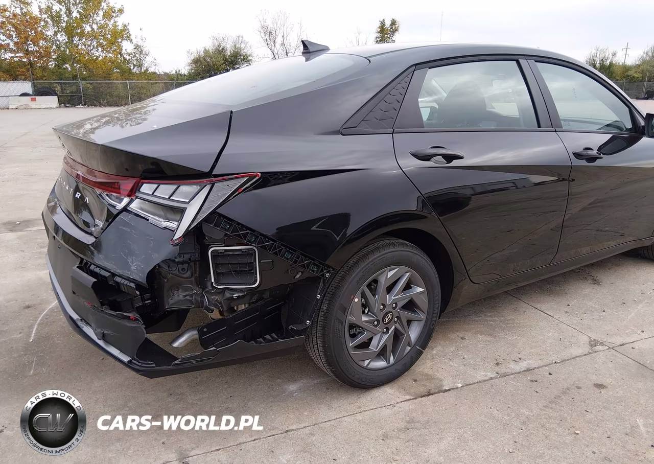 2026 Hyundai Elantra Hybrid Blue VIN:KMHLM4DJ8TU221124 - 6