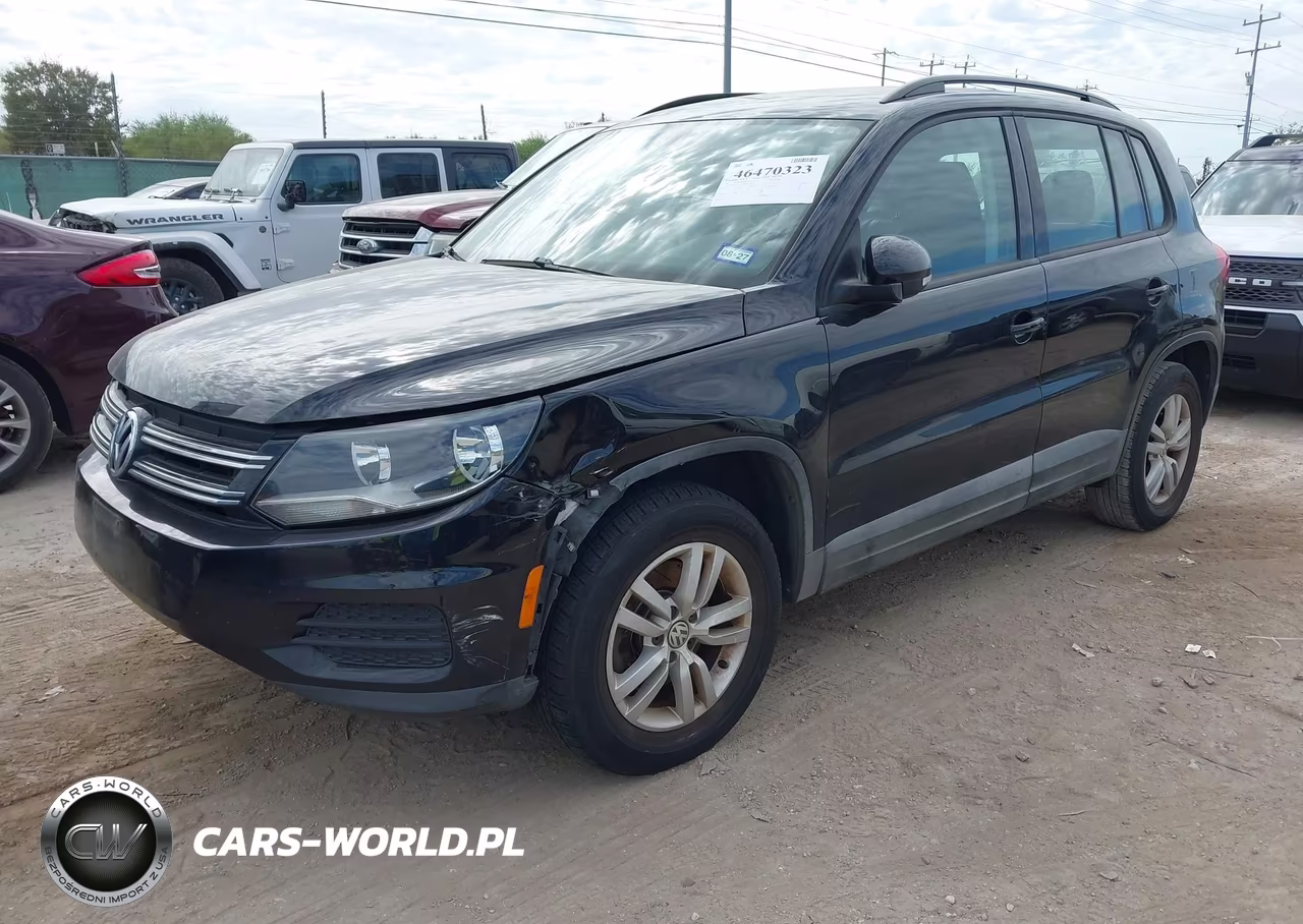 2017 Volkswagen Tiguan 2.0T-2.0T S VIN:WVGAV7AX2HK004380 - 2