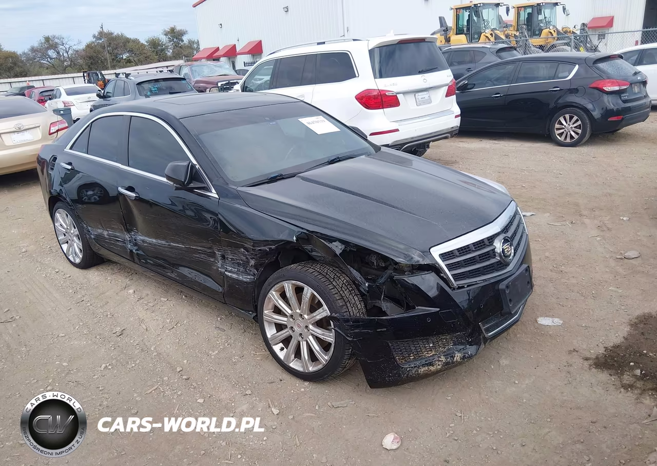 2013 Cadillac Ats Luxury VIN:1G6AH5R34D0139600 - 1