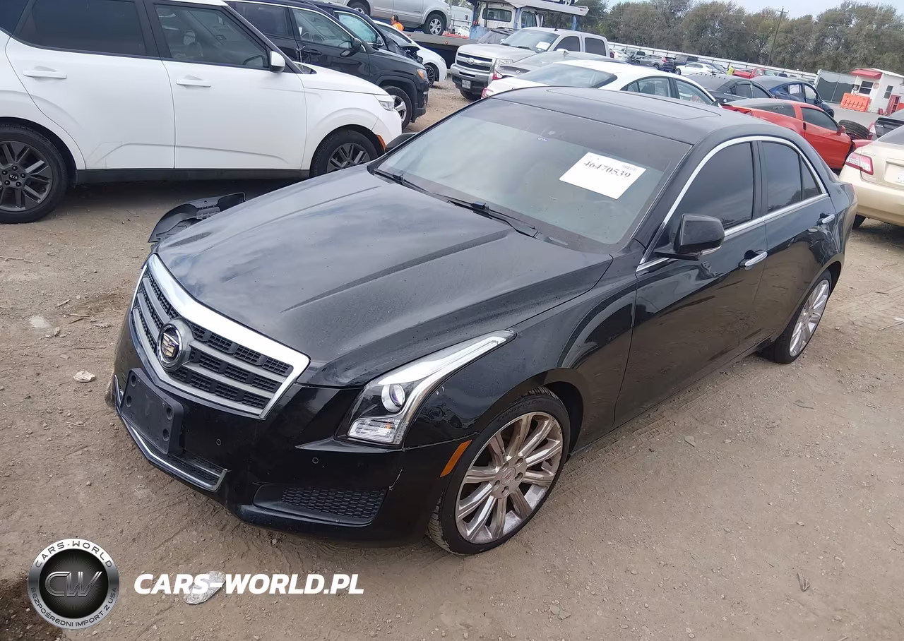 2013 Cadillac Ats Luxury VIN:1G6AH5R34D0139600 - 2