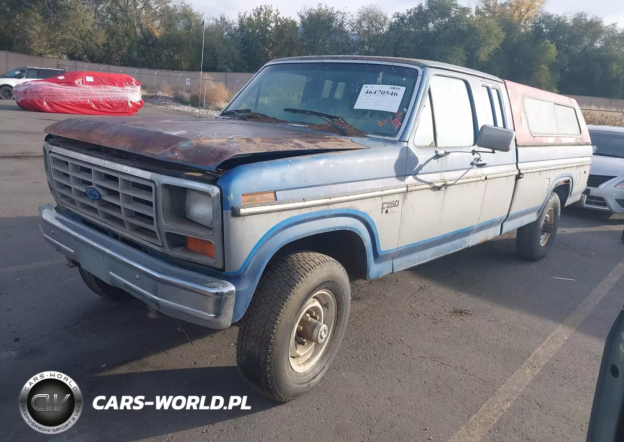 1985 Ford F250 VIN:1FTHX26L6FKB15713 - 2