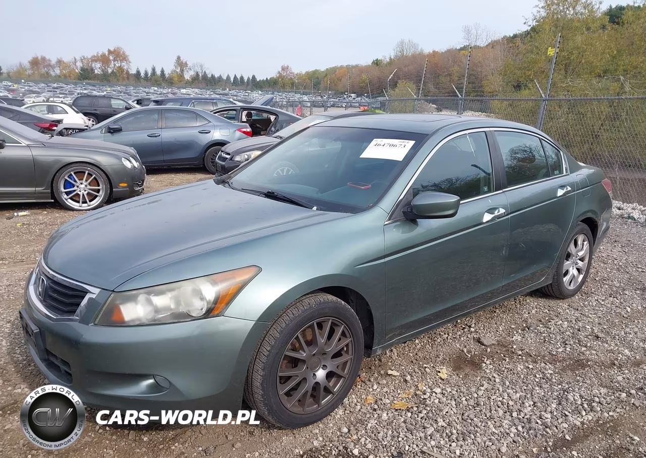 2008 Honda Accord 3.5 Ex VIN:1HGCP36798A011066 - 2