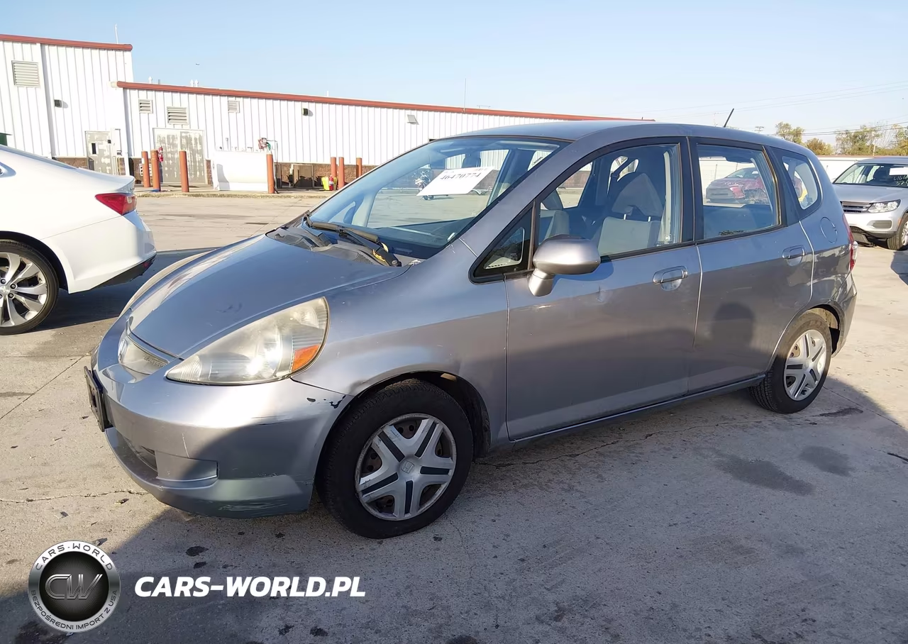 2007 Honda Fit VIN:JHMGD37497S033265 - 1