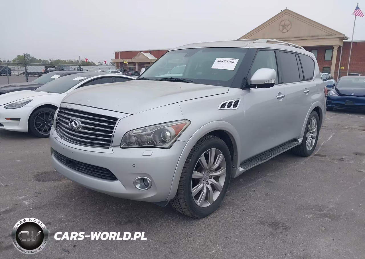 2012 Infiniti Qx56 VIN:JN8AZ2ND5C9715393 - 2
