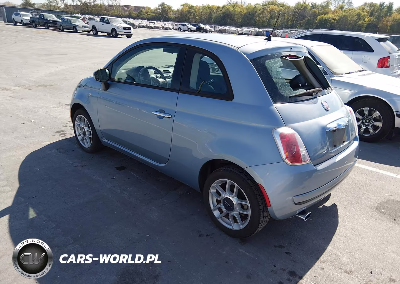 2015 Fiat 500 Pop VIN:3C3CFFARXFT586055 - 3