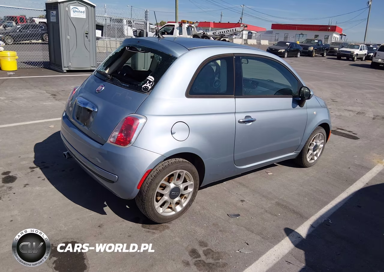 2015 Fiat 500 Pop VIN:3C3CFFARXFT586055 - 4