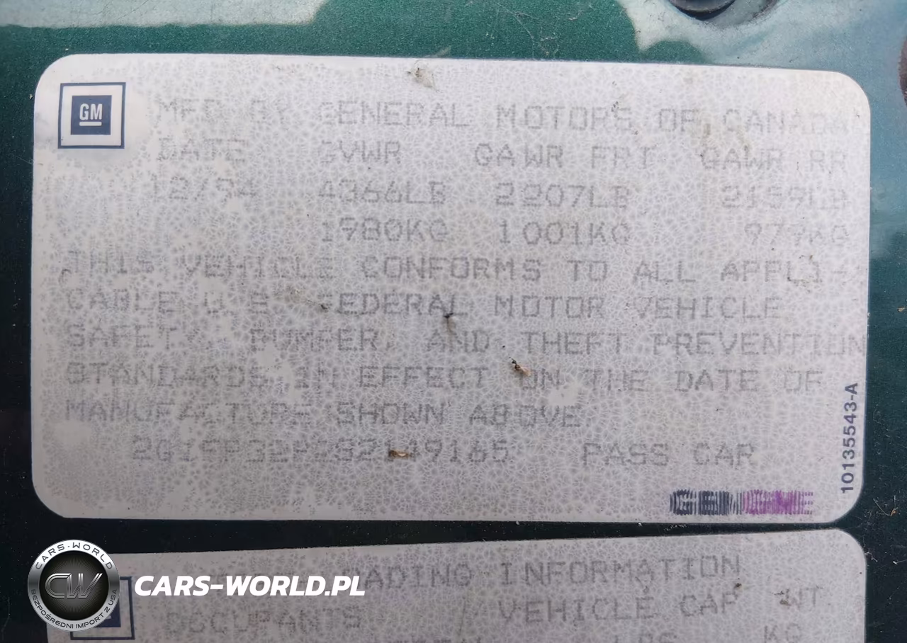 1995 Chevrolet Camaro Z28 VIN:2G1FP32P2S2149165 - 9