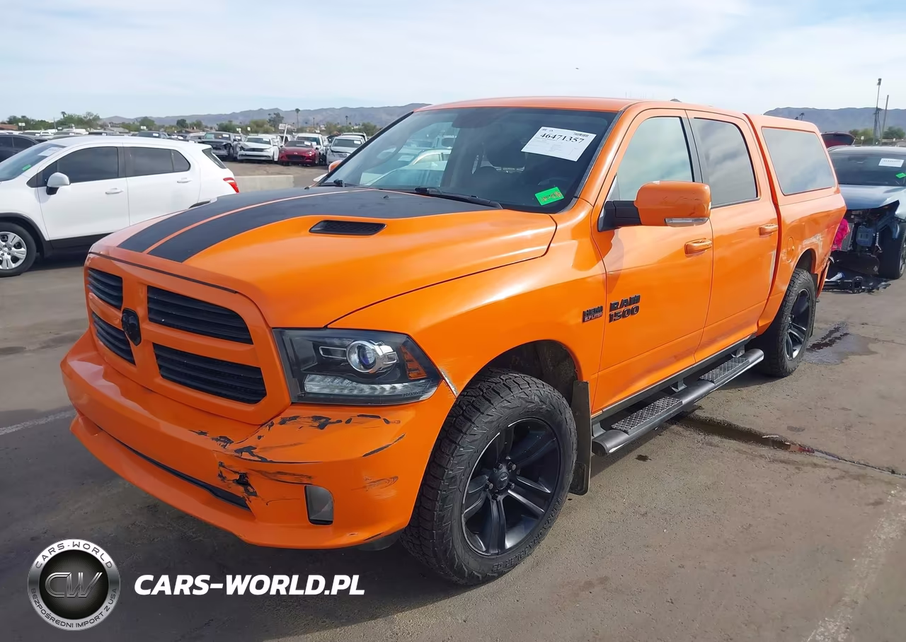 2017 Ram 1500 Sport VIN:1C6RR7MT6HS599035 - 2