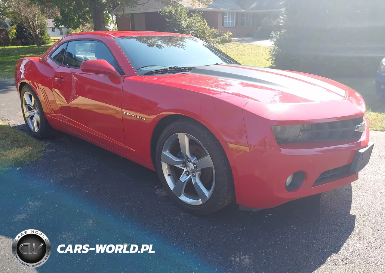2012 Chevrolet Camaro Lt VIN:2G1FC1E31C9121939 - 1
