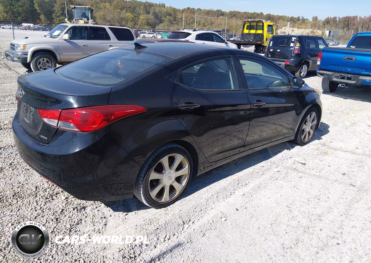 2011 Hyundai Elantra Limited VIN:5NPDH4AE0BH075976 - 4