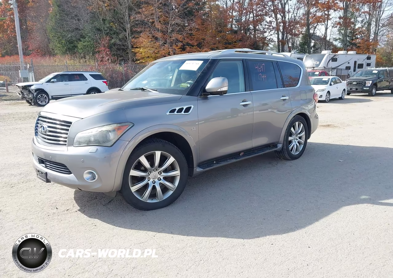 2014 Infiniti Qx80 VIN:JN8AZ2NE3E9065572 - 2