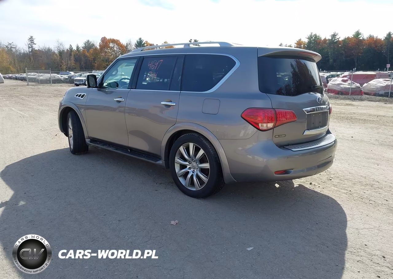 2014 Infiniti Qx80 VIN:JN8AZ2NE3E9065572 - 3