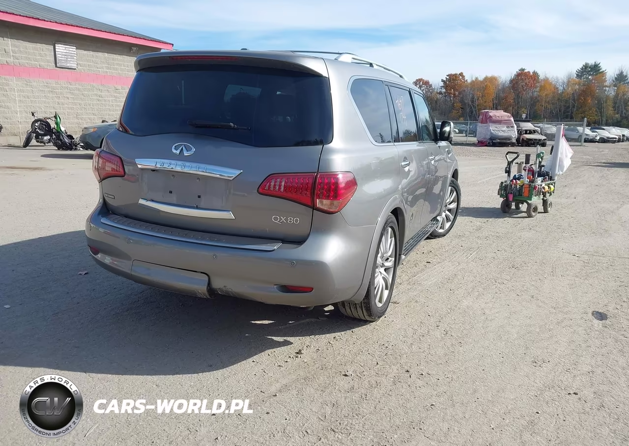 2014 Infiniti Qx80 VIN:JN8AZ2NE3E9065572 - 4