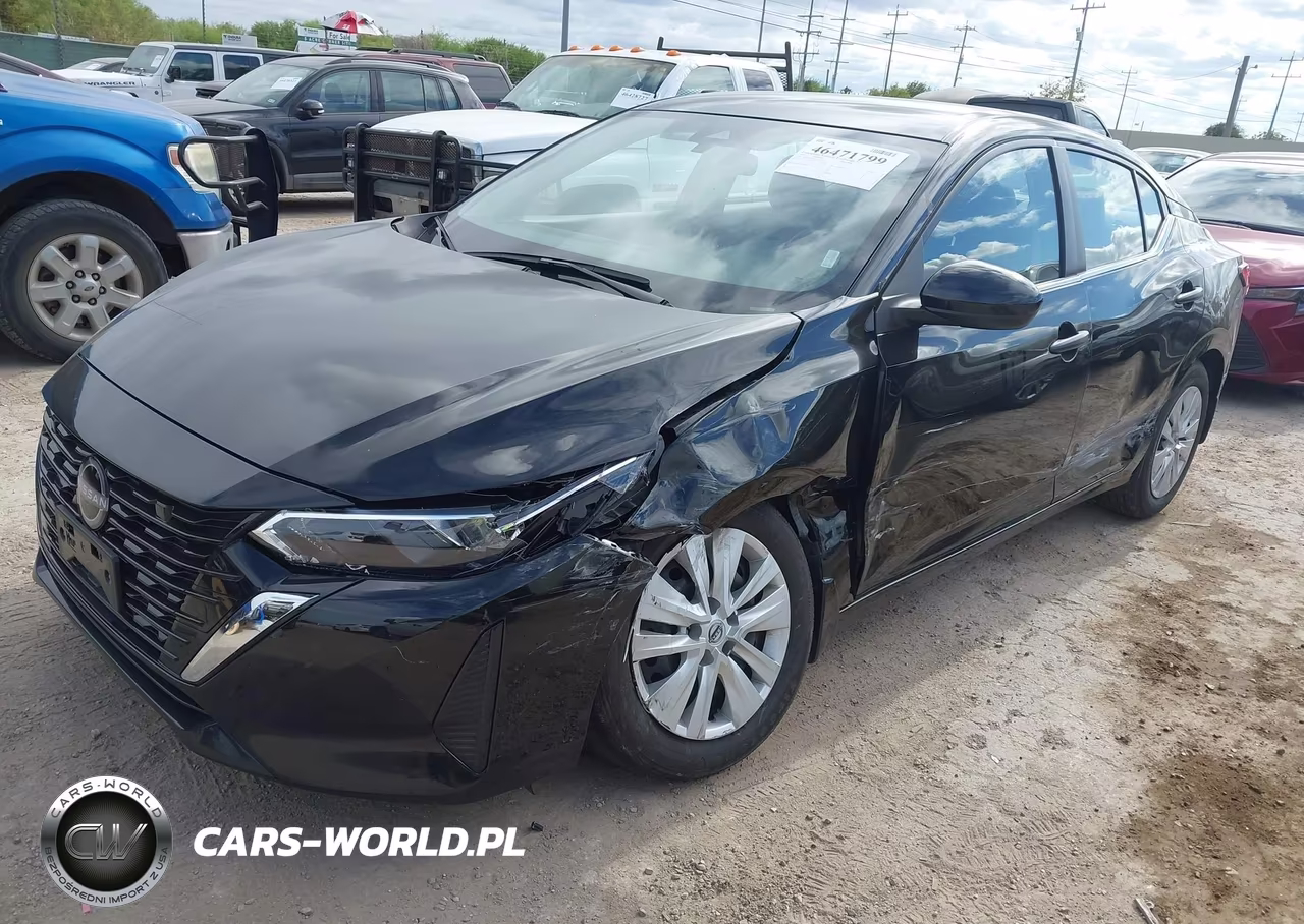 2025 Nissan Sentra S VIN:3N1AB8BV8SY414144 - 2
