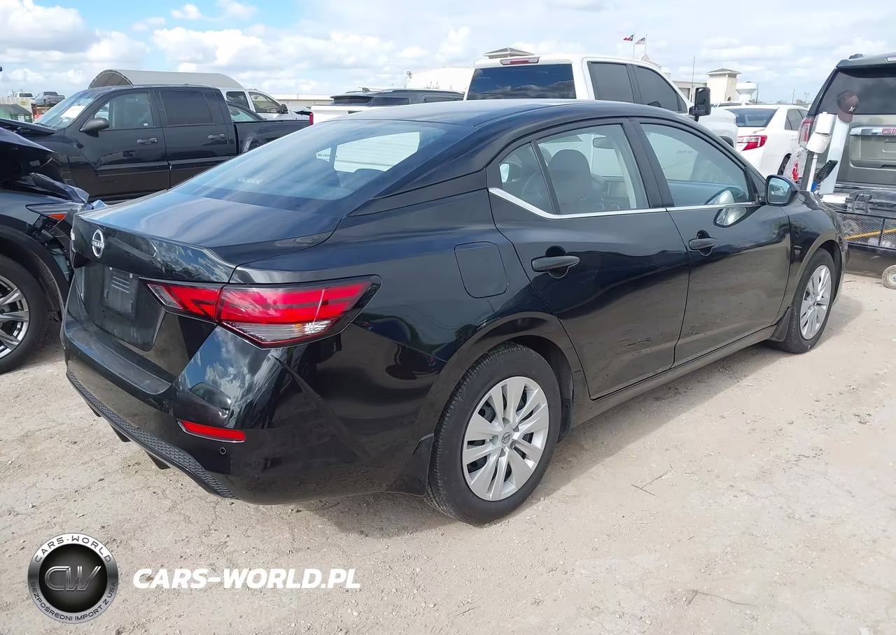 2025 Nissan Sentra S VIN:3N1AB8BV8SY414144 - 4