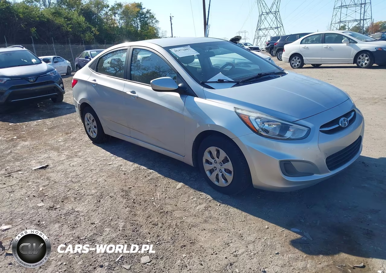 2015 Hyundai Accent Gls VIN:KMHCT4AE8FU904519 - 1
