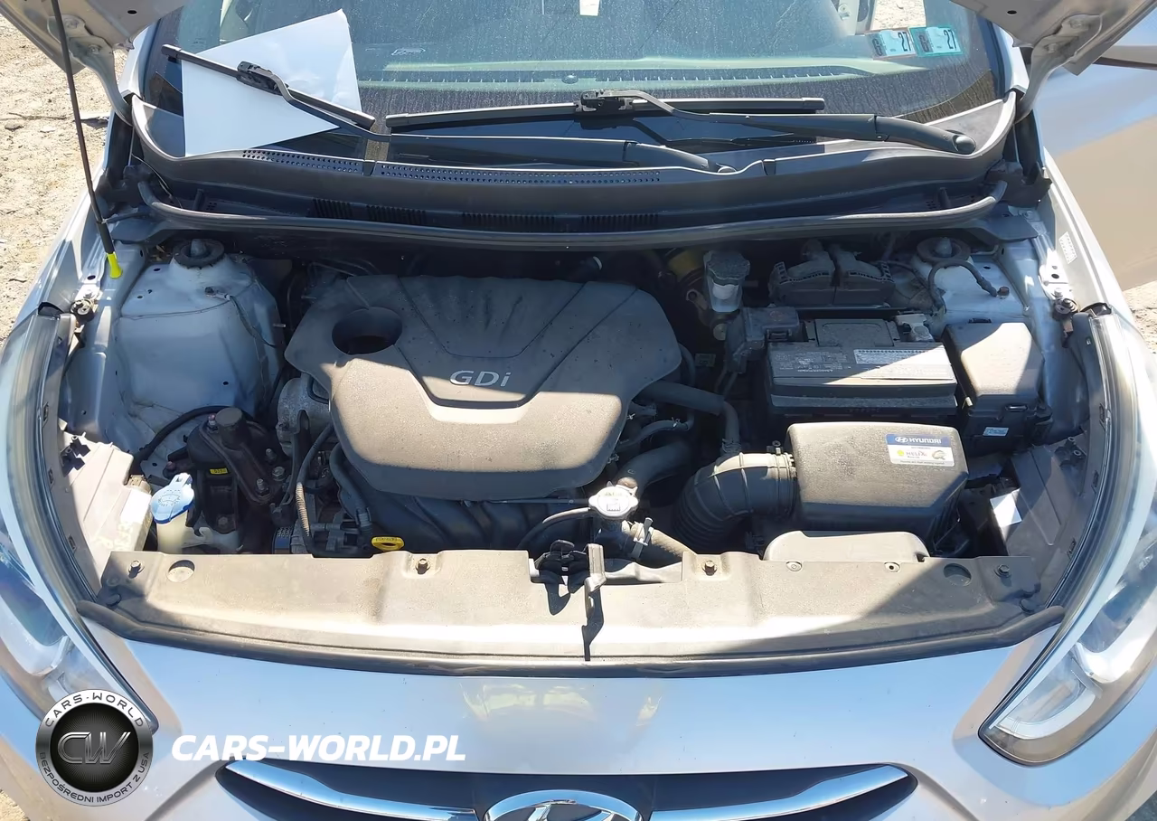 2015 Hyundai Accent Gls VIN:KMHCT4AE8FU904519 - 10