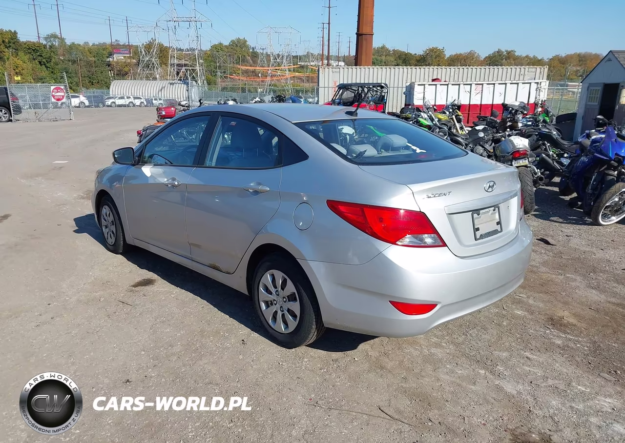 2015 Hyundai Accent Gls VIN:KMHCT4AE8FU904519 - 3