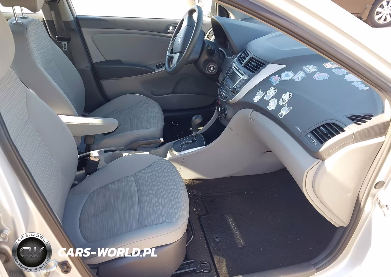 2015 Hyundai Accent Gls VIN:KMHCT4AE8FU904519 - 5
