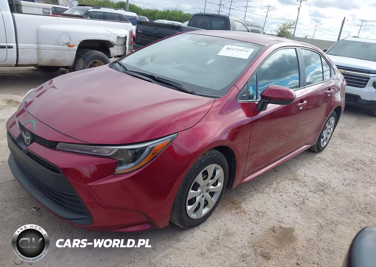 2025 Toyota Corolla Le VIN:5YFB4MDE7SP271480 - 2