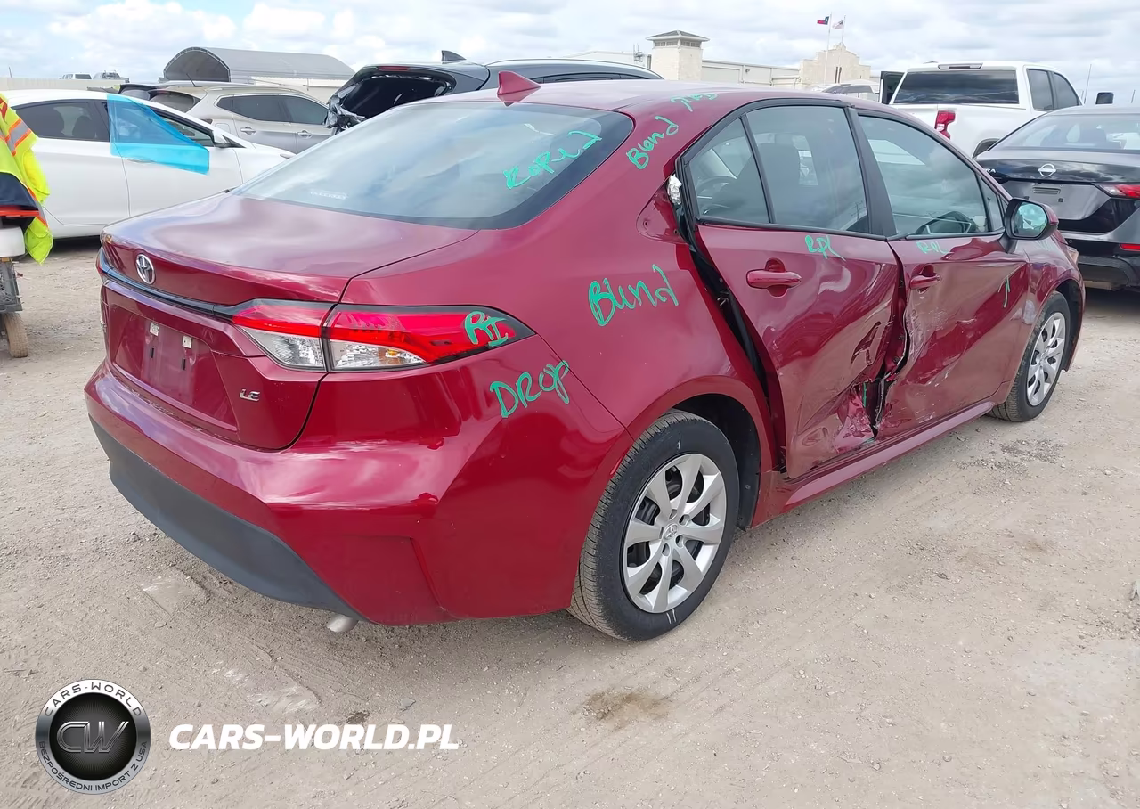 2025 Toyota Corolla Le VIN:5YFB4MDE7SP271480 - 4
