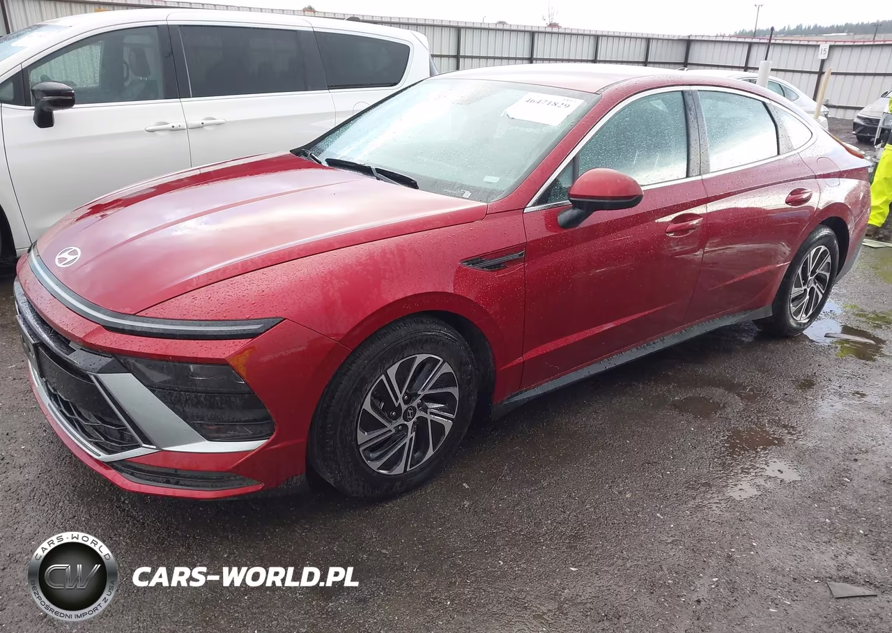 2026 Hyundai Sonata Hybrid Blue VIN:KMHL24JJ2TA174880 - 2